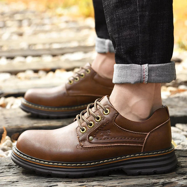 Olivia Sydney - Leather Oxford Shoes