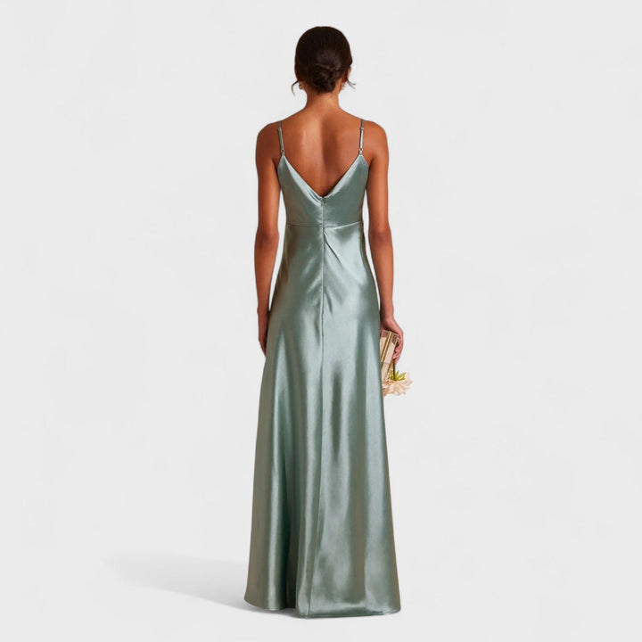 Olivia Sydney - Long Satin Dress