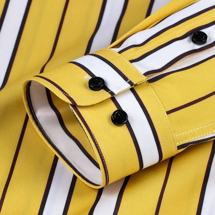 Olivia Sydney - Casual Striped Men's Shirt