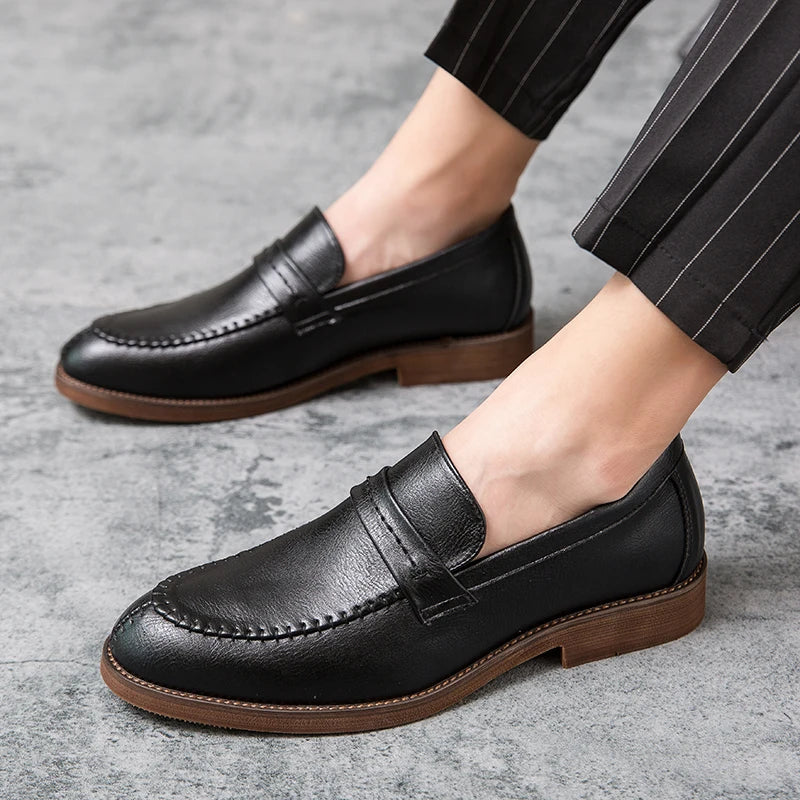 Olivia Sydney - Leather Loafers