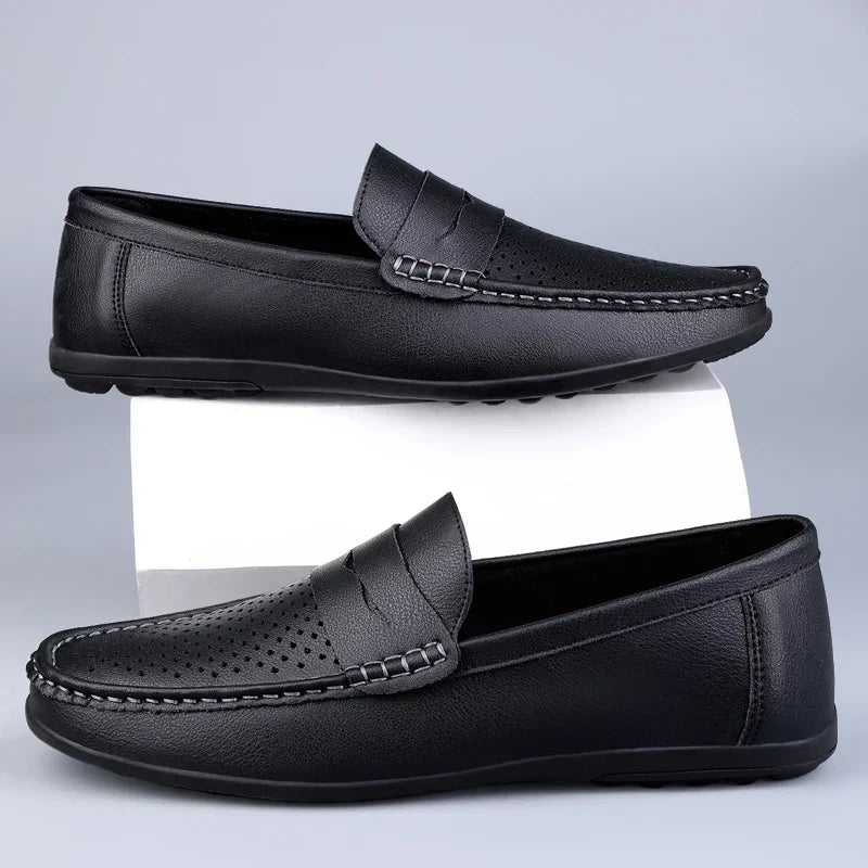 Olivia Sydney - Classic Italian Leather Loafers