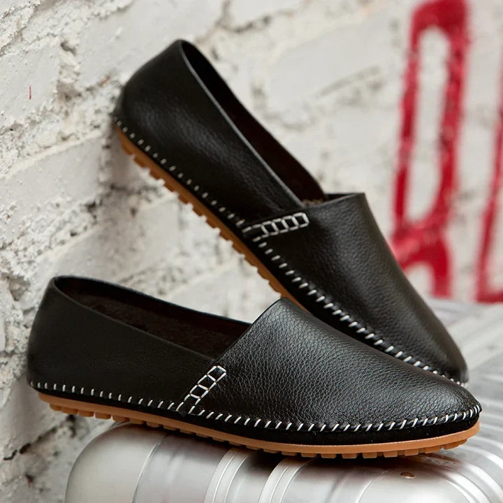 Olivia Sydney - Light Leather Loafers