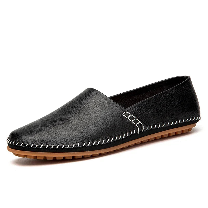 Olivia Sydney - Light Leather Loafers