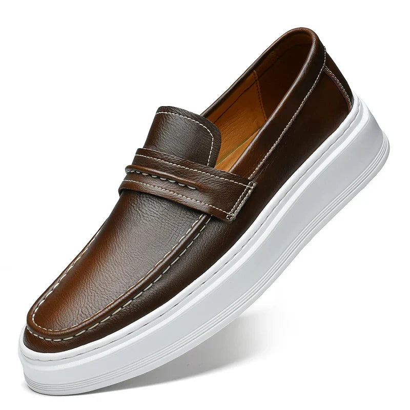 Olivia Sydney - Leather Boat Shoes
