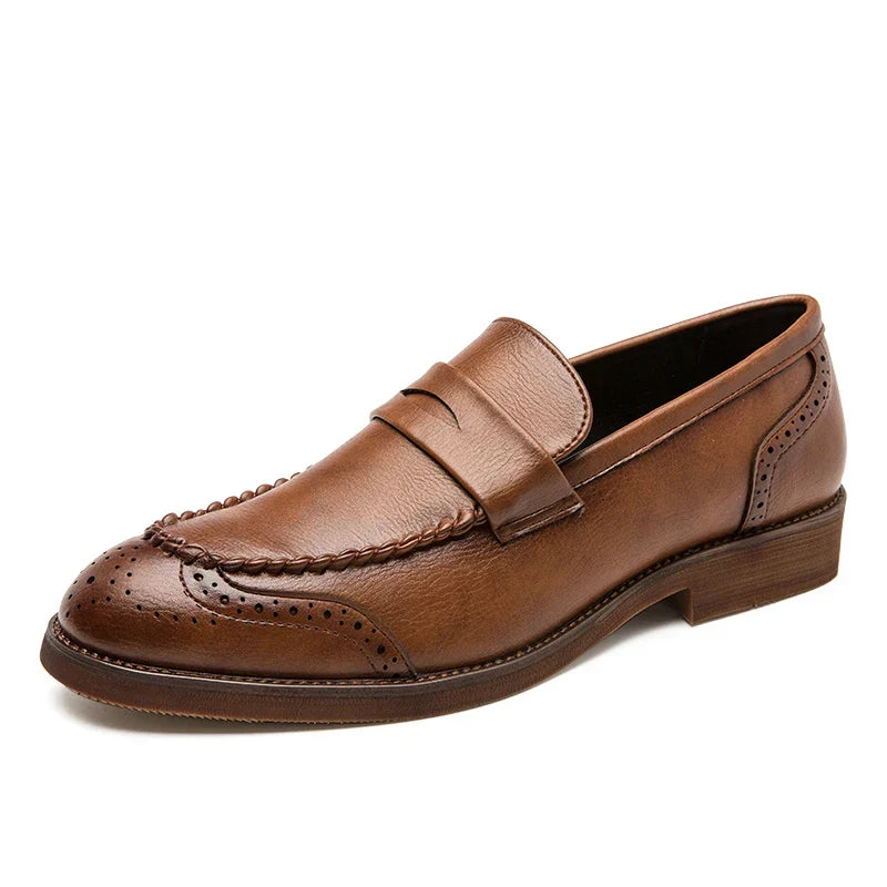 Olivia Sydney - Chic Leather Loafers