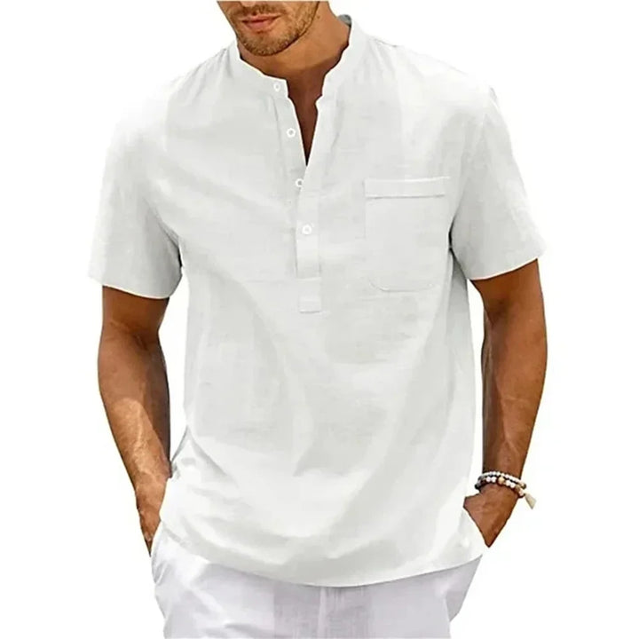 Olivia Sydney - Elegant Cotton Linen Shirt