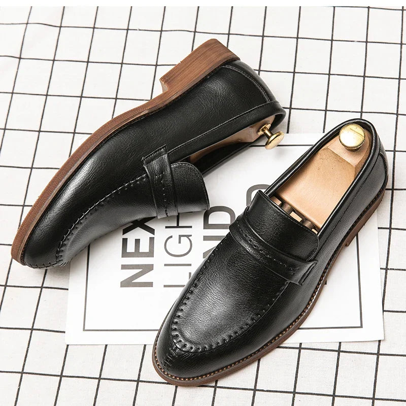 Olivia Sydney - Leather Loafers