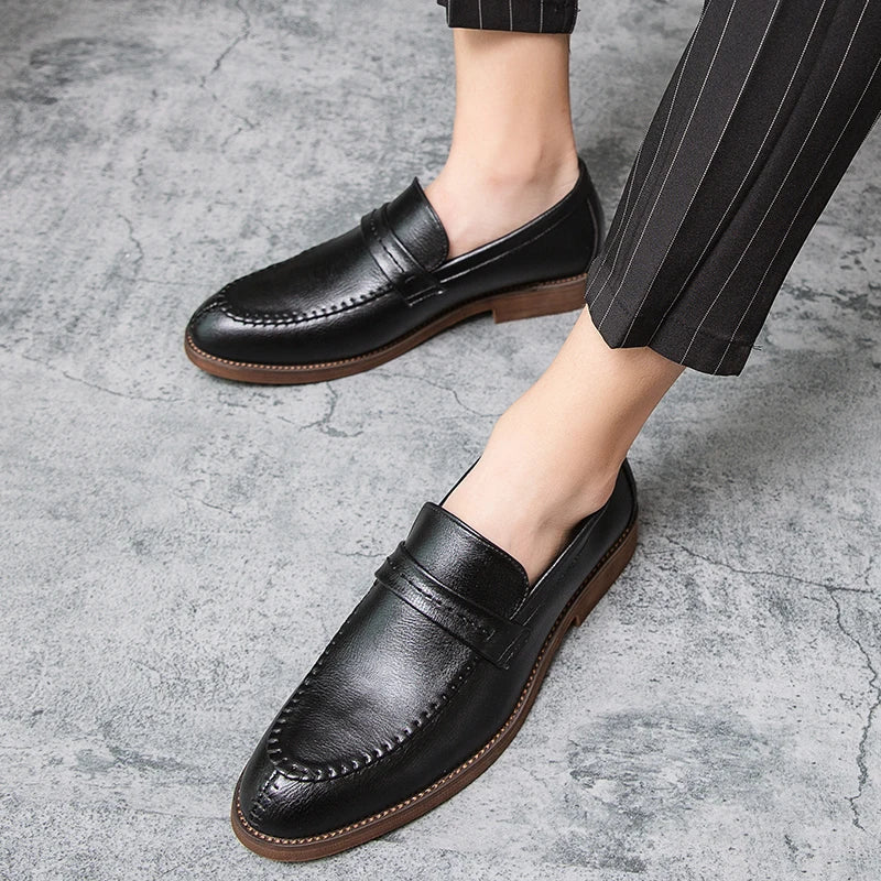 Olivia Sydney - Leather Loafers