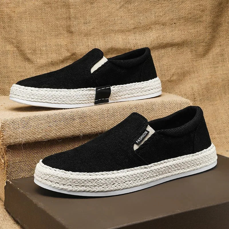 Olivia Sydney - Breathable Slip-On Canvas Shoes