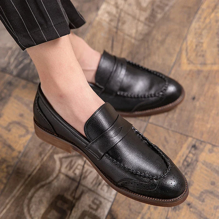 Olivia Sydney - Chic Leather Loafers