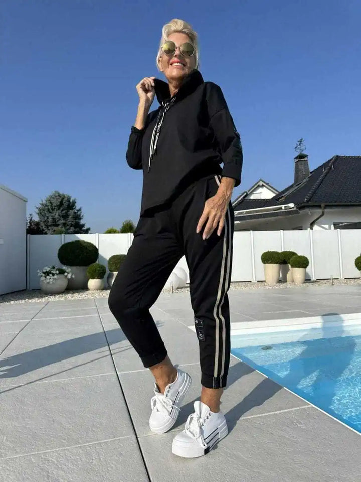 Olivia Sydney - Hooded Two-Piece Lounge Set