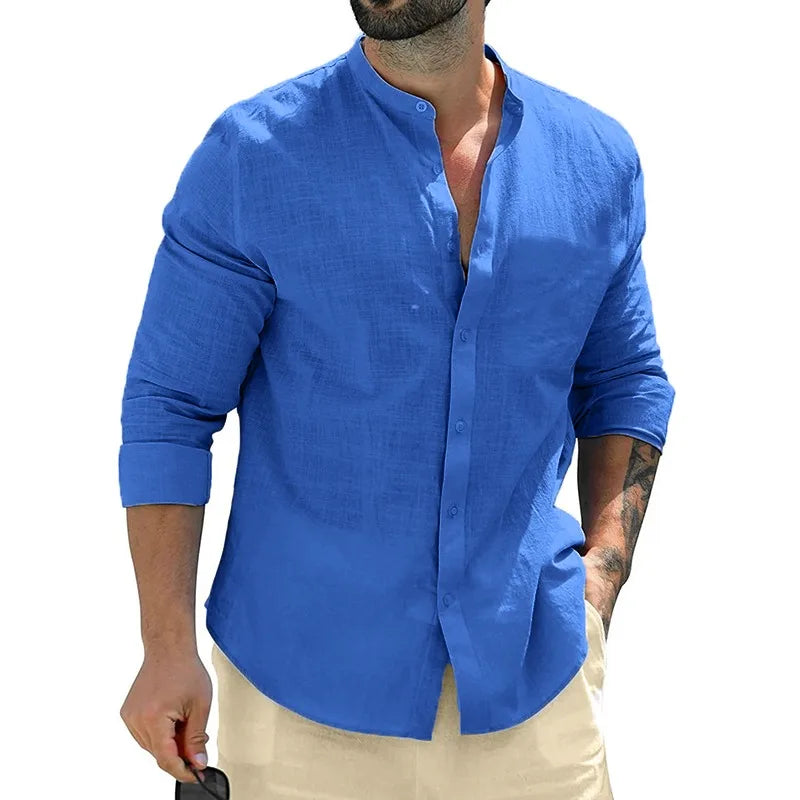 Olivia Sydney - Men's Linen Shirt
