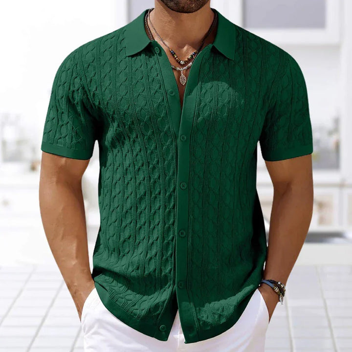 Olivia Sydney - Button-Up Polo Shirt