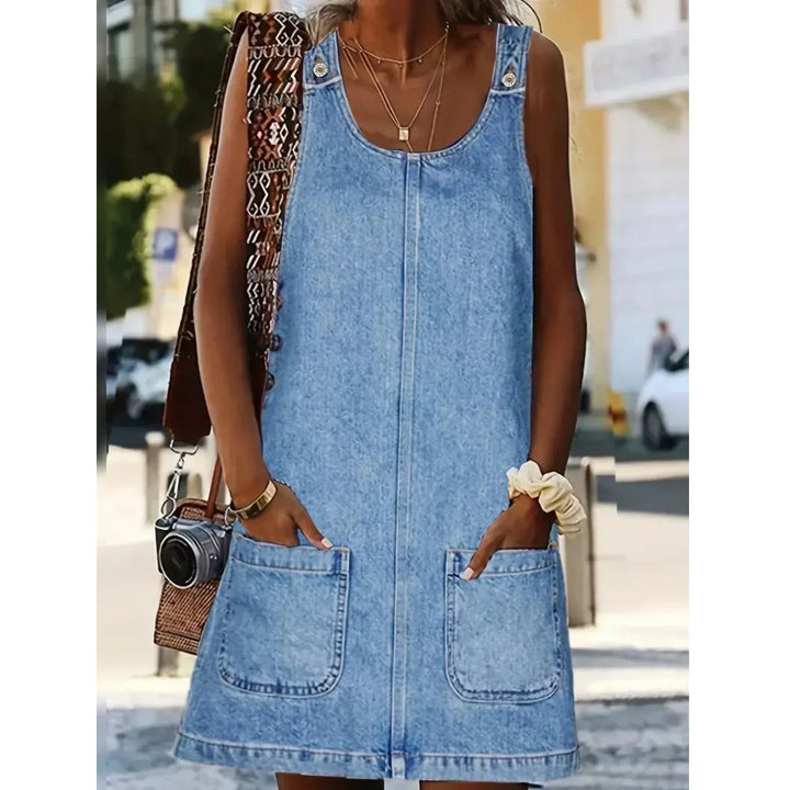 Olivia Sydney - Denim Look Relaxed Dress