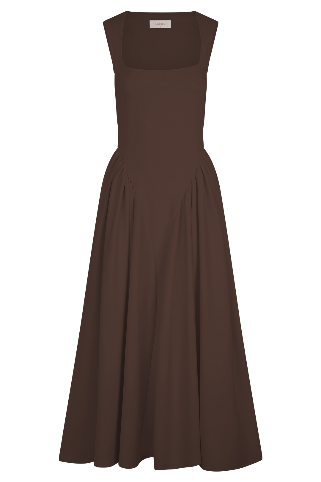 Olivia Sydney - Brown Knit Midi Dress