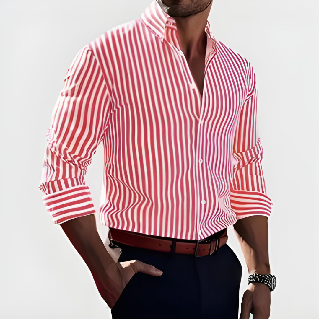 Olivia Sydney - Elegant Striped Shirt