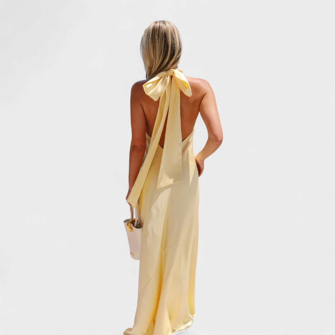 Olivia Sydney - Satin Bow Dress