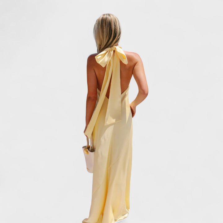 Olivia Sydney - Satin Bow Dress