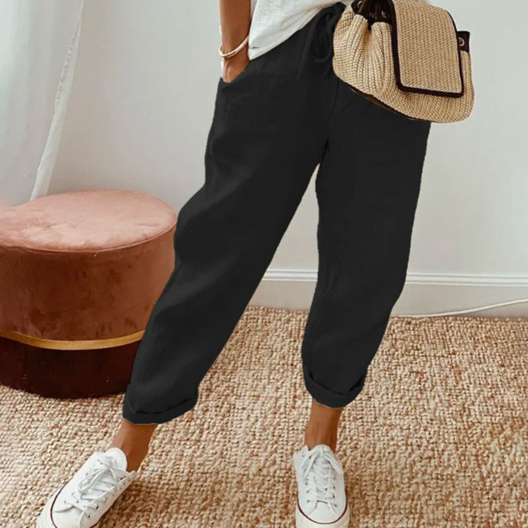 Olivia Sydney - Elegant Linen Pants