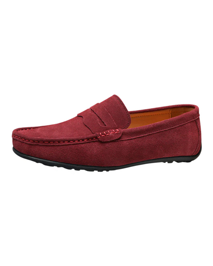 Olivia Sydney - Retro Suede Loafers for Men