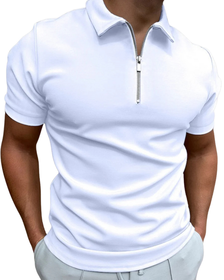 Olivia Sydney - Zip Polo Shirt