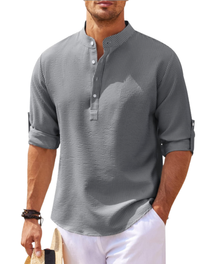 Olivia Sydney - Long Sleeve Polo Shirt