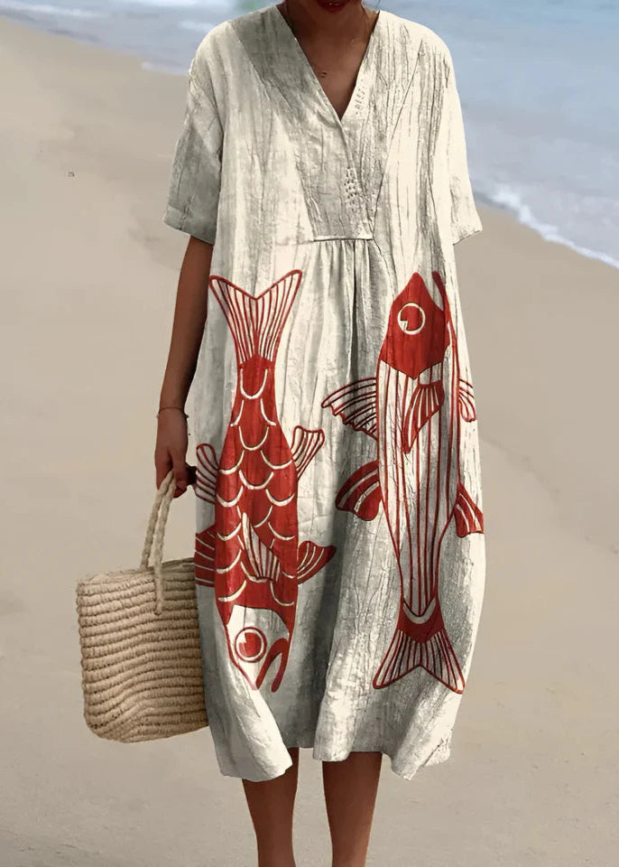 Olivia Sydney - Elegant Geometric Dress