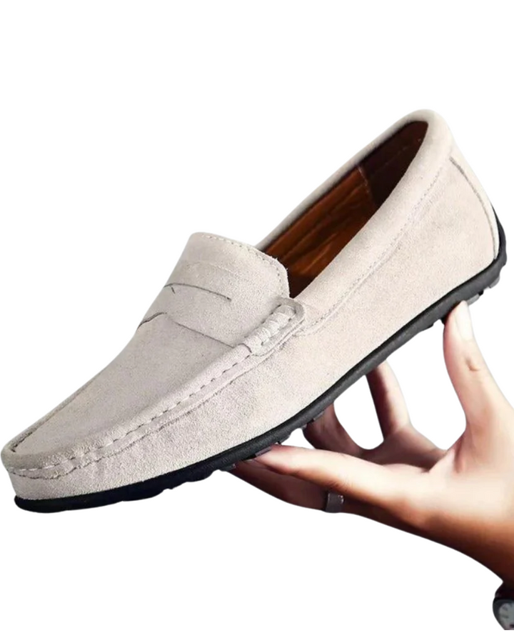 Olivia Sydney - Classic Suede Loafers for Men