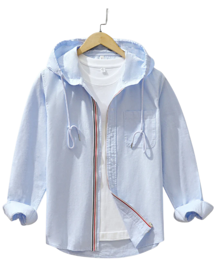 Olivia Sydney - Hooded Linen Jacket