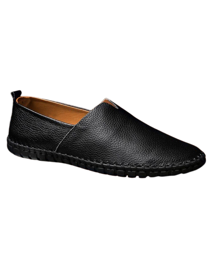 Olivia Sydney - Hand-Stitched Leather Loafers