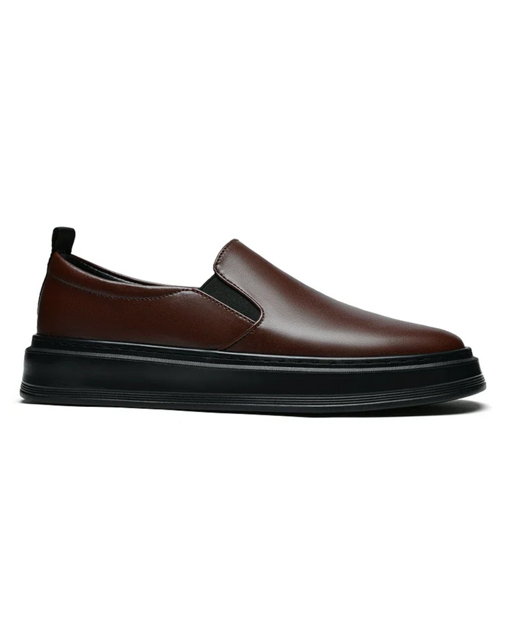 Olivia Sydney - Leather Slip-On Shoes