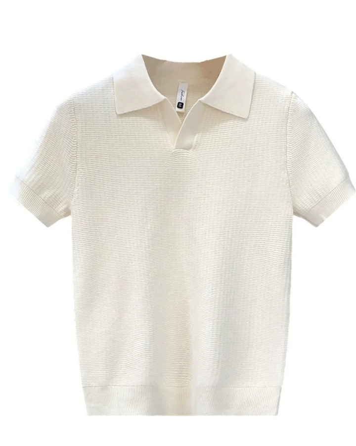 Olivia Sydney - Breathable Knitted Polo Shirt