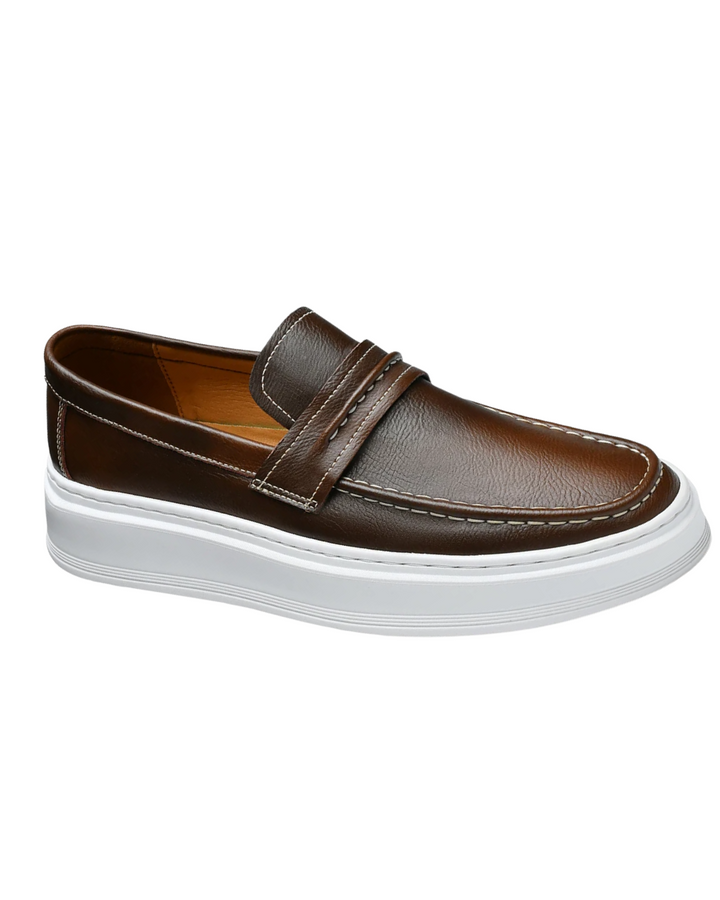 Olivia Sydney - Leather Boat Shoes