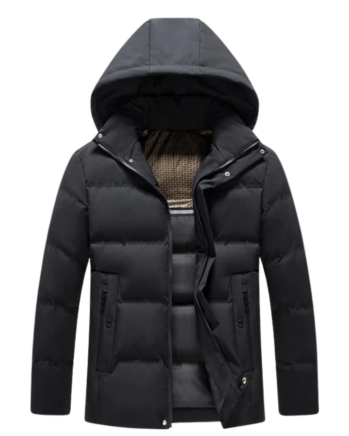 Olivia Sydney - Elegant Wool Coat with Hood