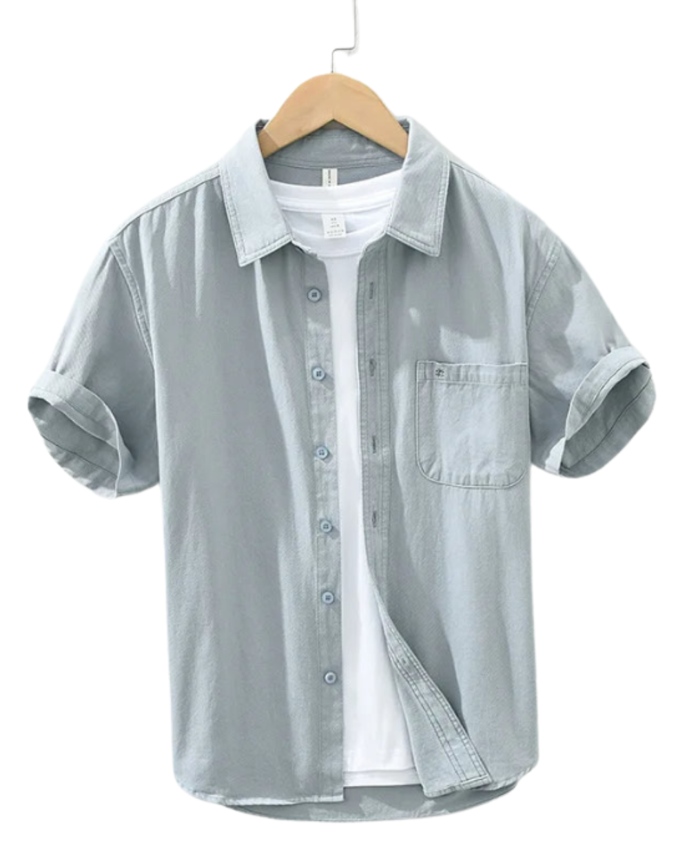 Olivia Sydney - Short Sleeve Cotton Shirt