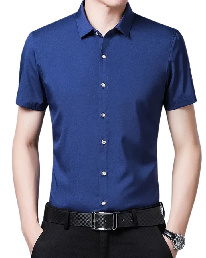 Olivia Sydney - Casual Short Sleeve Business Shirt