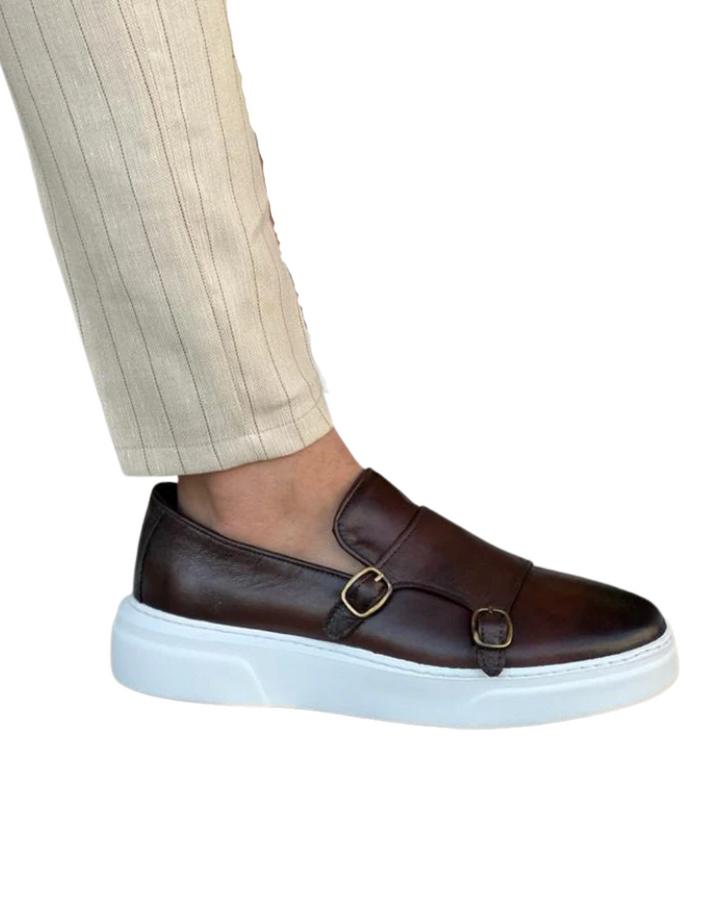 Olivia Sydney - Leather Slip-On Loafers