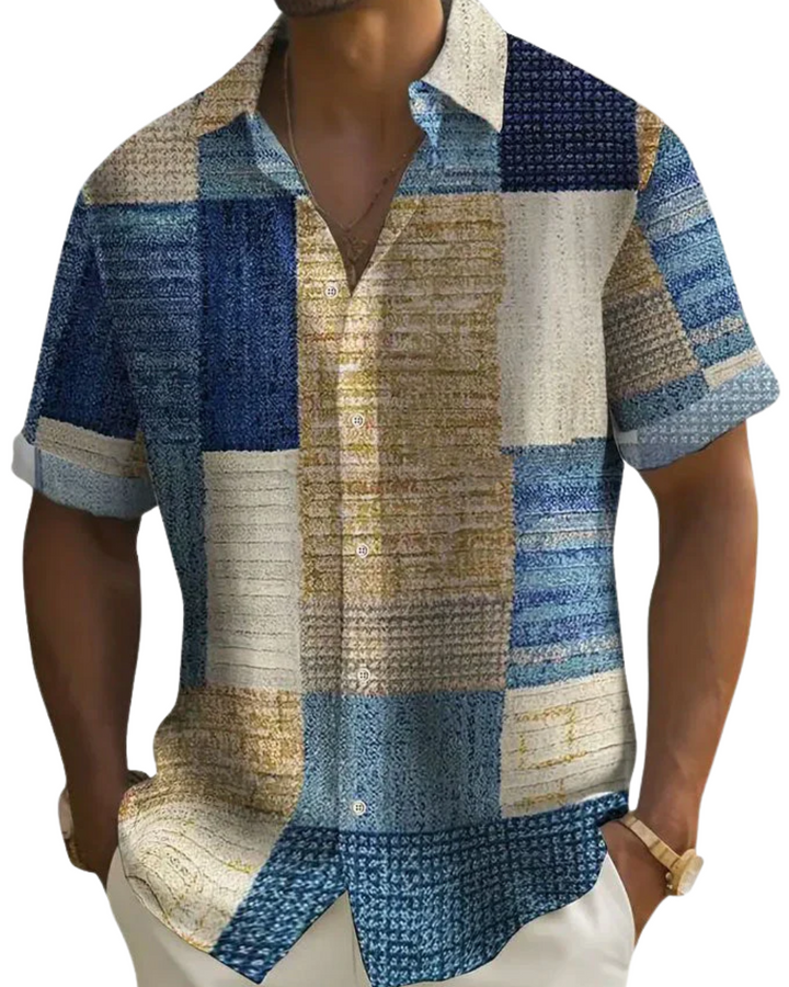 Olivia Sydney - Elegant Patchwork Shirt