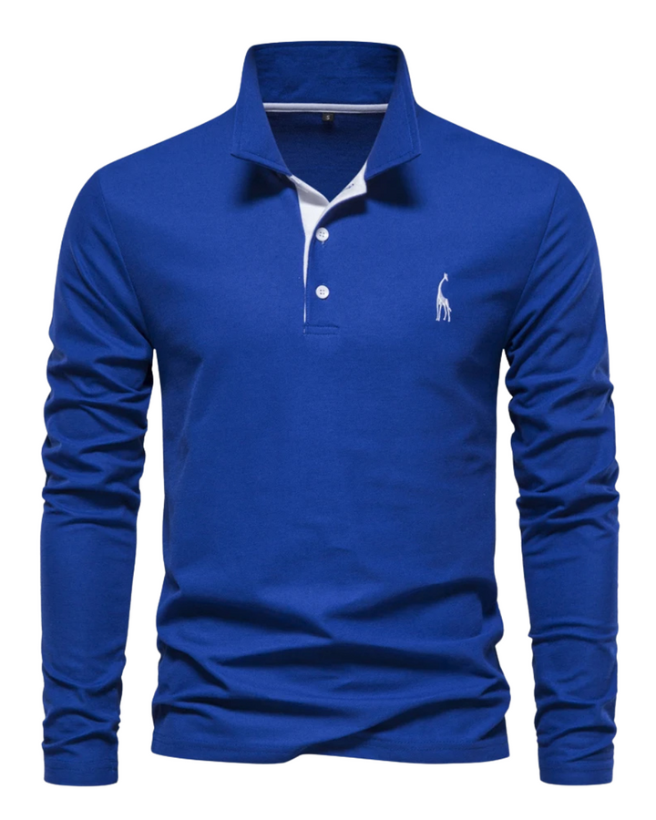 Olivia Sydney - Casual Long Sleeve Polo Shirt