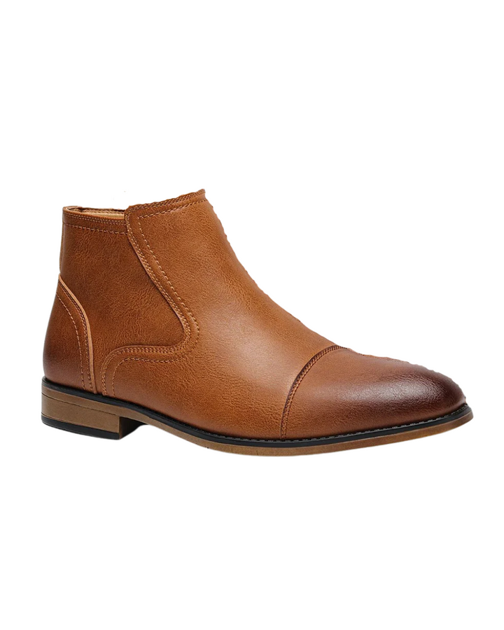 Olivia Sydney - Leather Chelsea Boots
