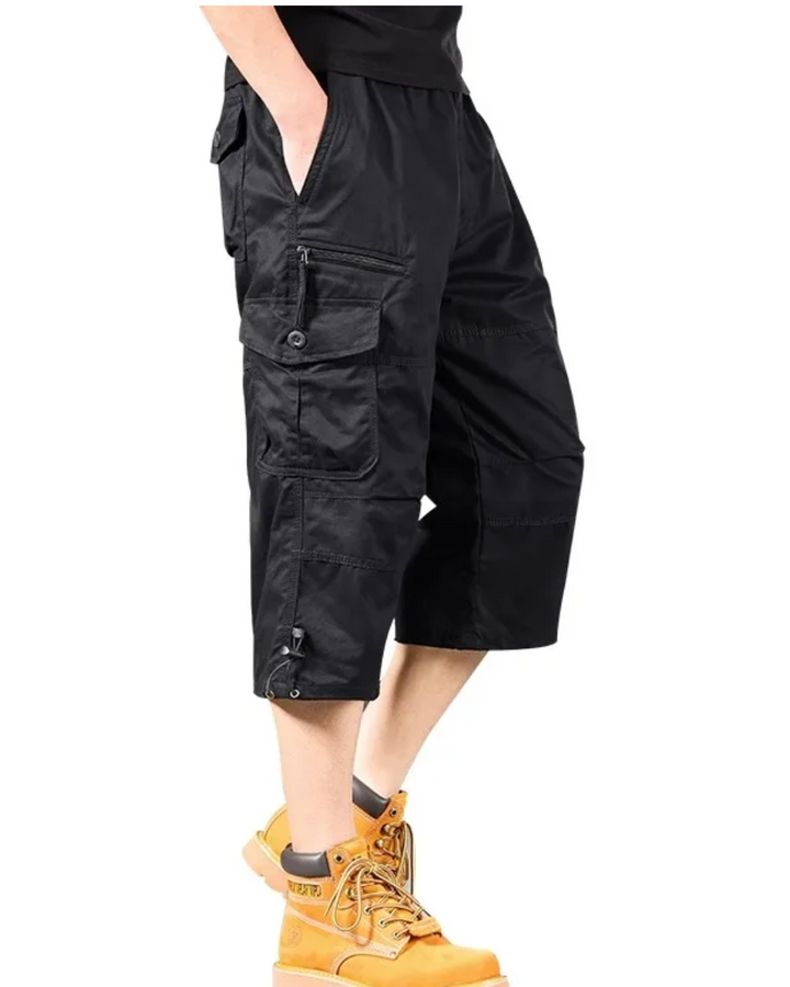 Olivia Sydney - Long Cotton Cargo Shorts
