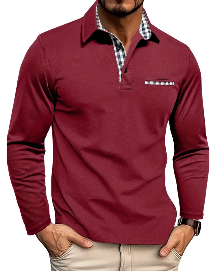 Olivia Sydney - Long Sleeve Polo Shirt