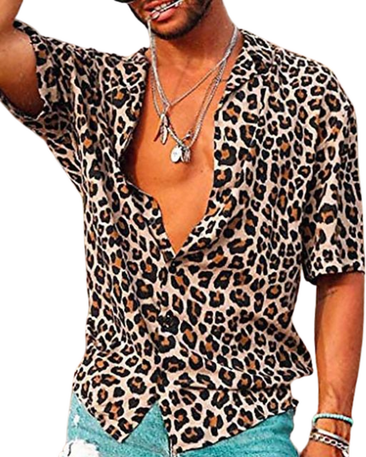 Olivia Sydney - Leopard Print Shirt