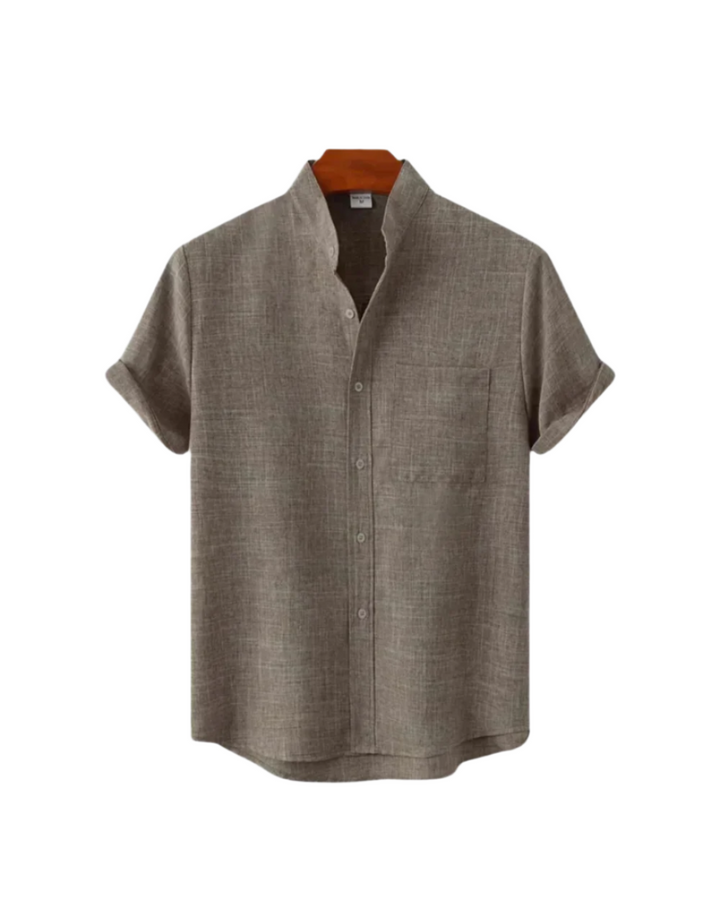 Olivia Sydney - Short Sleeve Linen Shirt