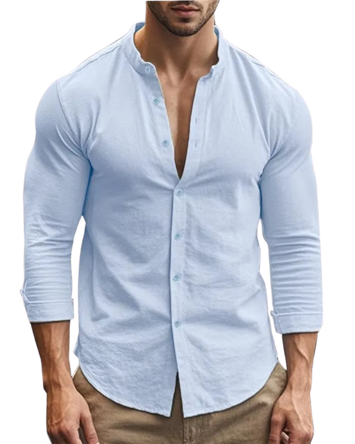 Olivia Sydney - Casual Summer Shirt in Cotton and Linen