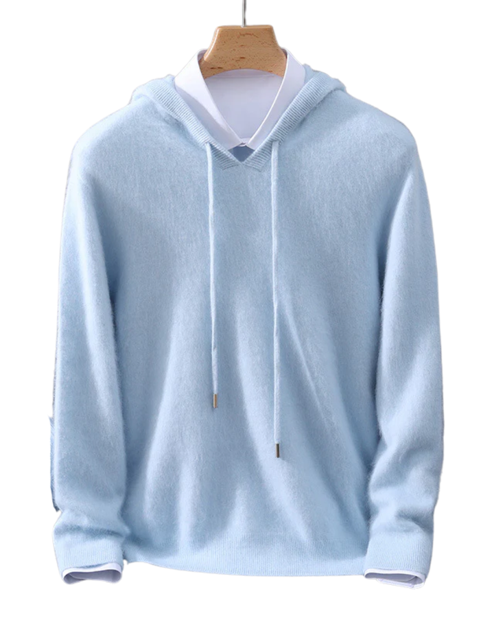 Olivia Sydney - Elegant Hooded Cashmere Coat