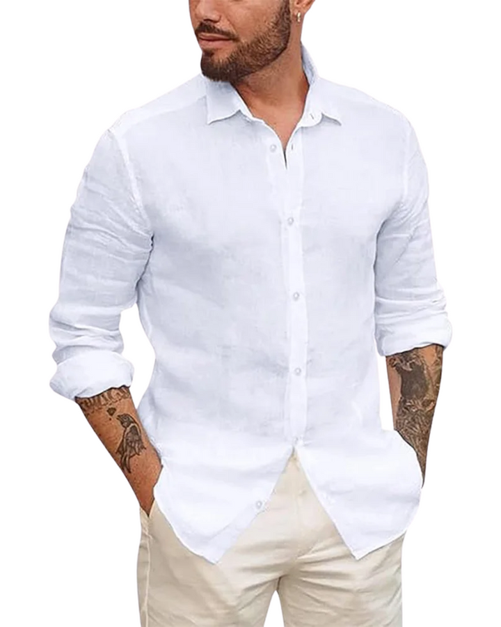Olivia Sydney - Hawaiian Cotton Linen Shirt