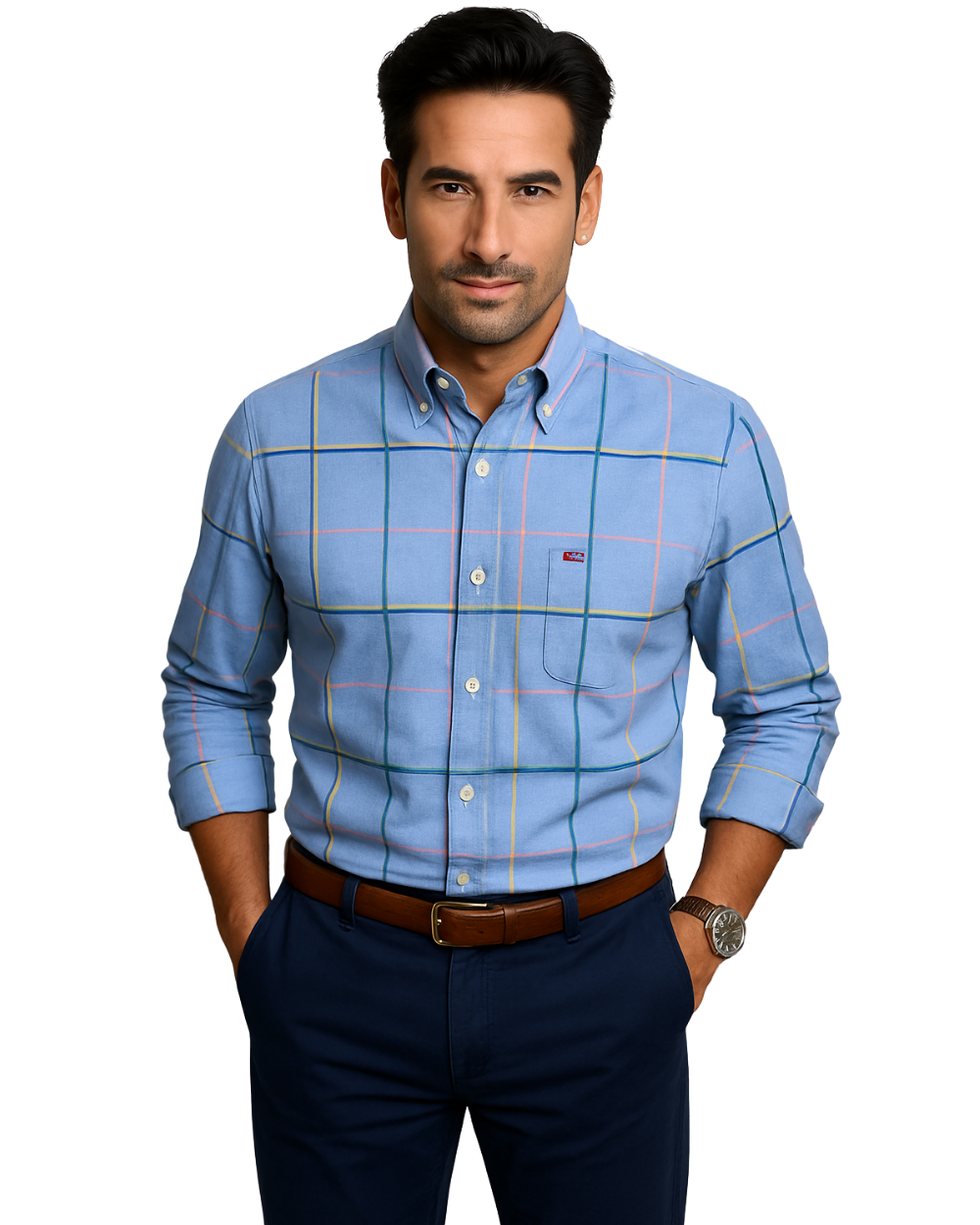Olivia Sydney - Elegant Cotton Men's Shirt