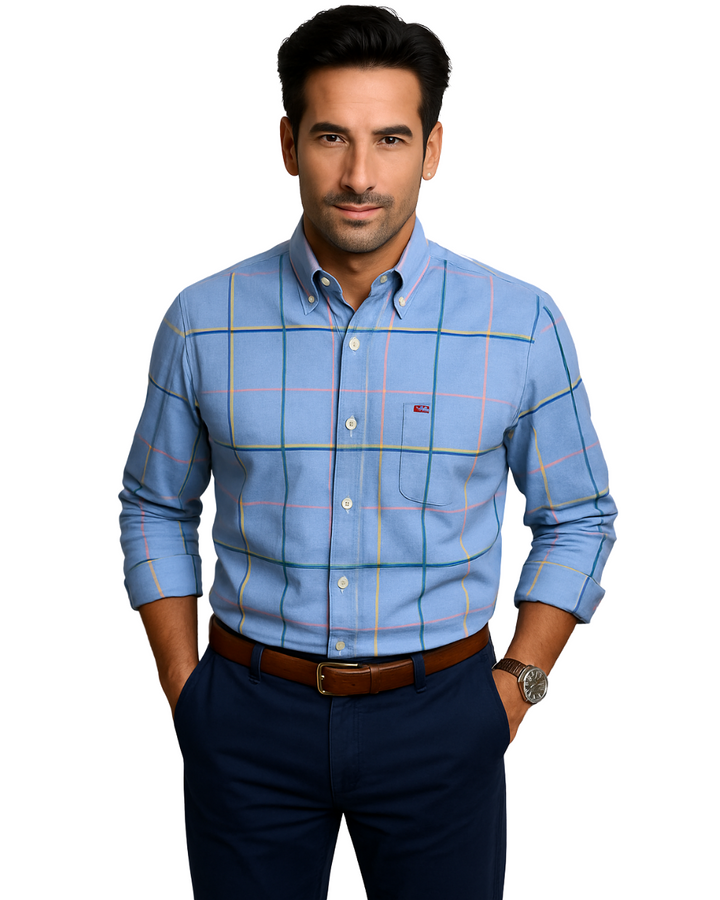 Olivia Sydney - Elegant Cotton Men's Shirt