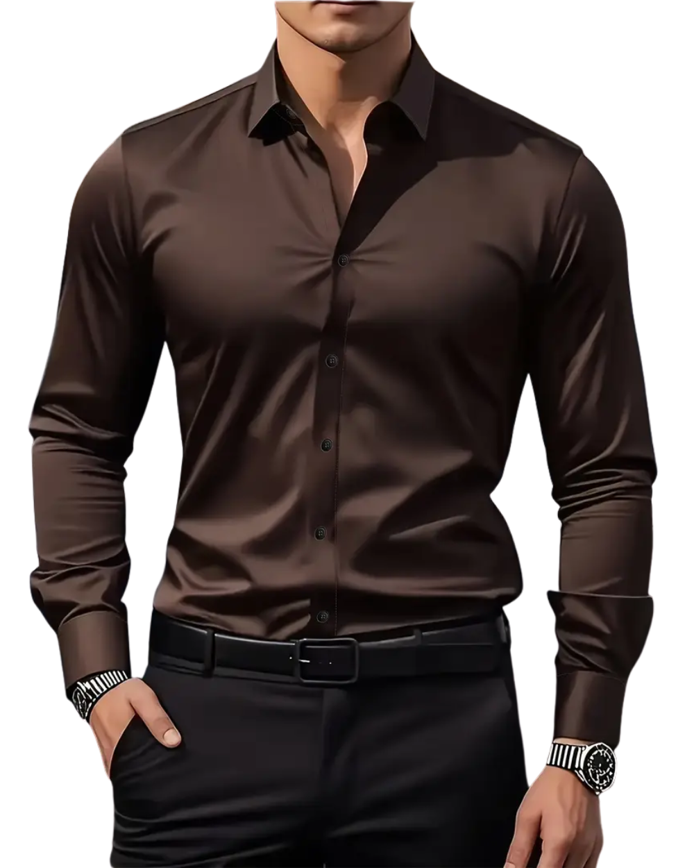 Olivia Sydney - Elegant Men's Shirt